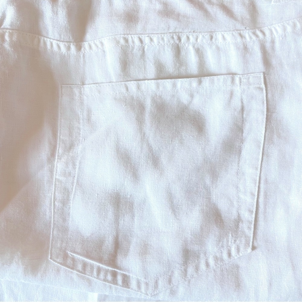 Eileen Fisher Linen Wide Leg Lagenlook Resort Wear Coastal Grandma pant, Size XL - Picture 6 of 11